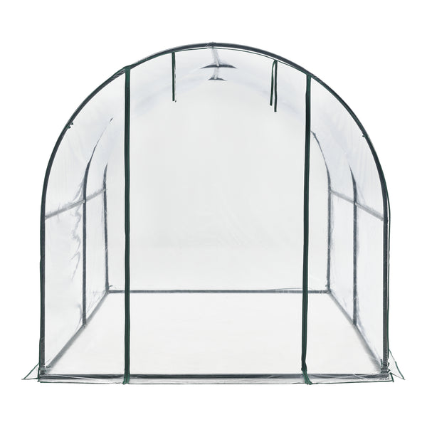 Skleníkový tunel Grünwald 200x300x190cm PVC transparentní [en.casa]