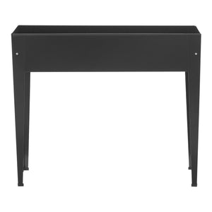 Zvýšený záhon Lelystad 98x25x82cm ocel antracit [en.casa]