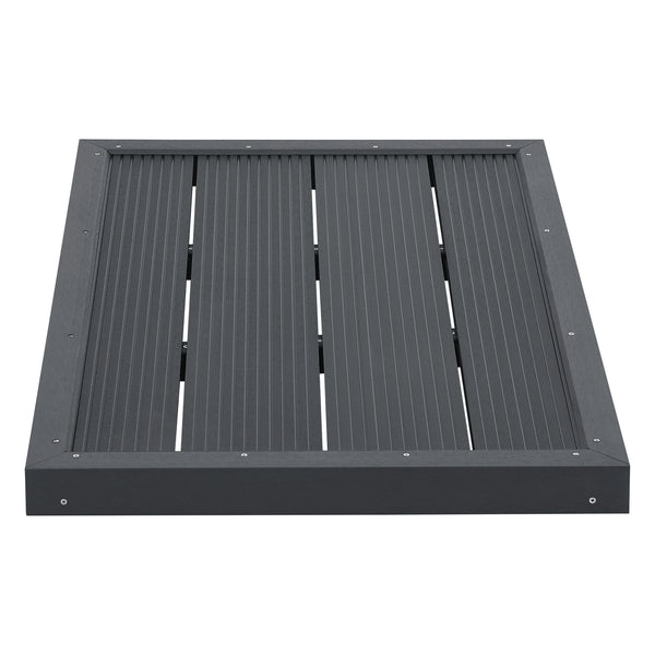 WPC základní deska Nürtingen pro solární sprchu 101x63x5,5cm [en.casa]
