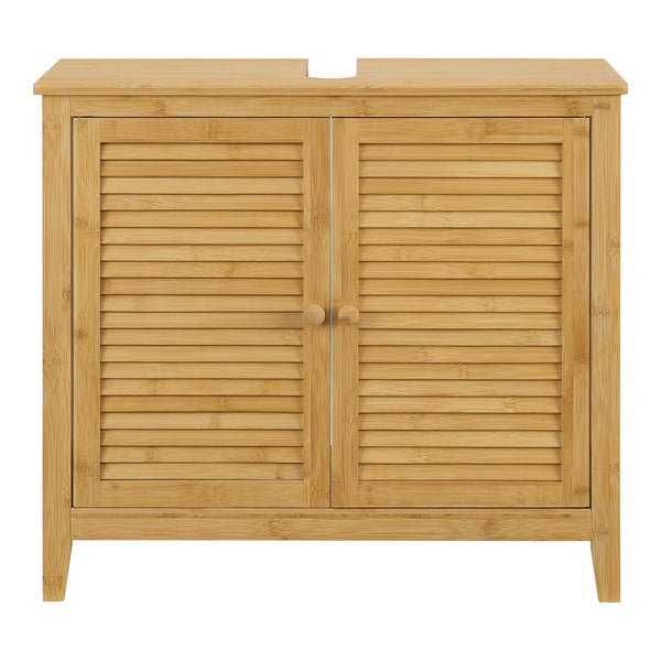 Skříňka pod umyvadlo z bambusu Värmdö 60x67x30cm [en.casa]