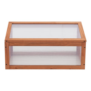 Skleník Laarbeek 60 x 30 cm borovicové dřevo [casa.pro]