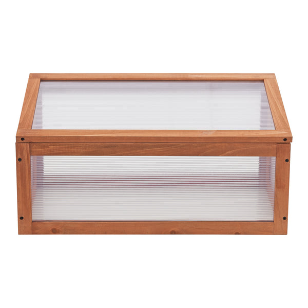 Skleník Laarbeek 60 x 30 cm borovicové dřevo [casa.pro]