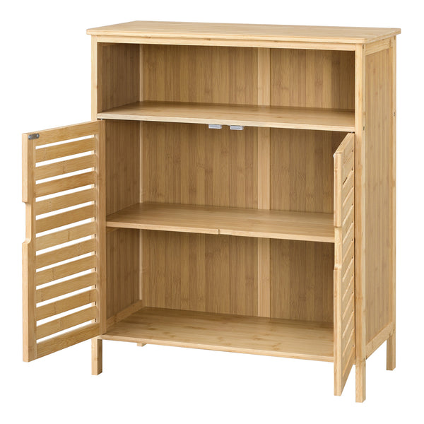 Bambus koupelnová skříňka Eslöv 81x65,5x31 cm [en.casa]