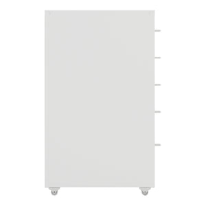 Mobilní kontejner Kökar s 5 zásuvkami 69x28x41 cm [en.casa]