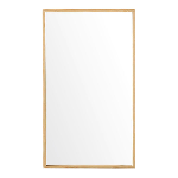 Zrcadlová skříňka Ikorfat 60,5 x 35 x 14 cm Bambus Přírodní [en.casa]