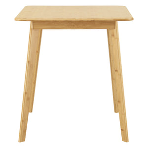 Jídelní stůl Närpes pro 2 osoby Bambus 75x70x70 cm [en.casa]