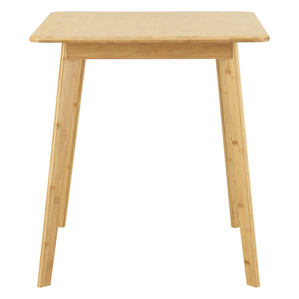 Jídelní stůl Närpes pro 2 osoby Bambus 75x70x70 cm [en.casa]