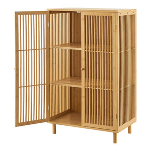 Přístavný skříň Grong Bambus [en.casa]