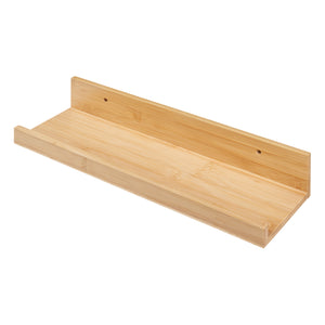Sada nástěnných polic Gildeskål 3dílná sada 40x13x7cm bambus [en.casa]