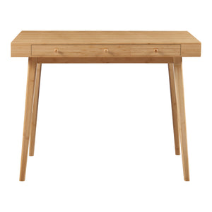 Psací stůl Hässleholm Bambus 100x50x75cm Přírodní [en.casa]