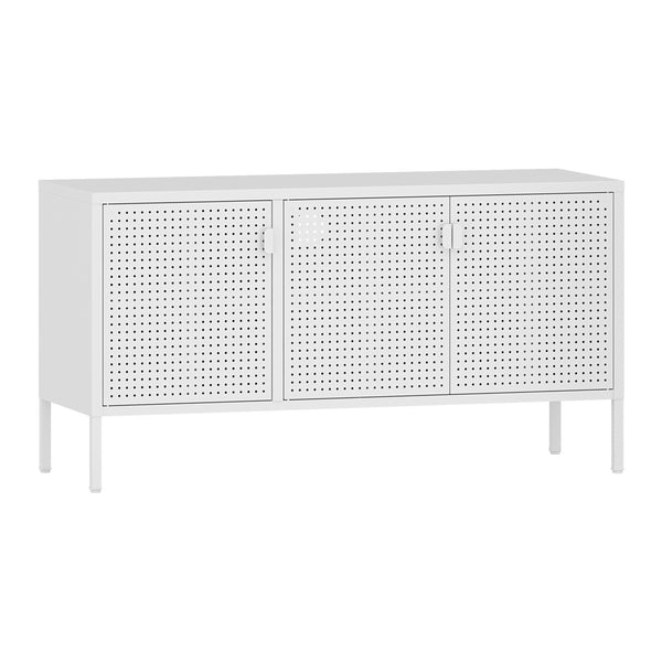 Televizní skříň Castelli 114 x 40 x 60 cm ocel [en.casa]