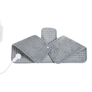 Elektrická vyhřívací podložka Borrello 100W 65x45cm Šedá [en.casa]