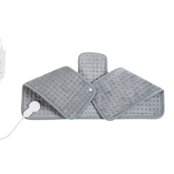Elektrická vyhřívací podložka Borrello 100W 65x45cm Šedá [en.casa]