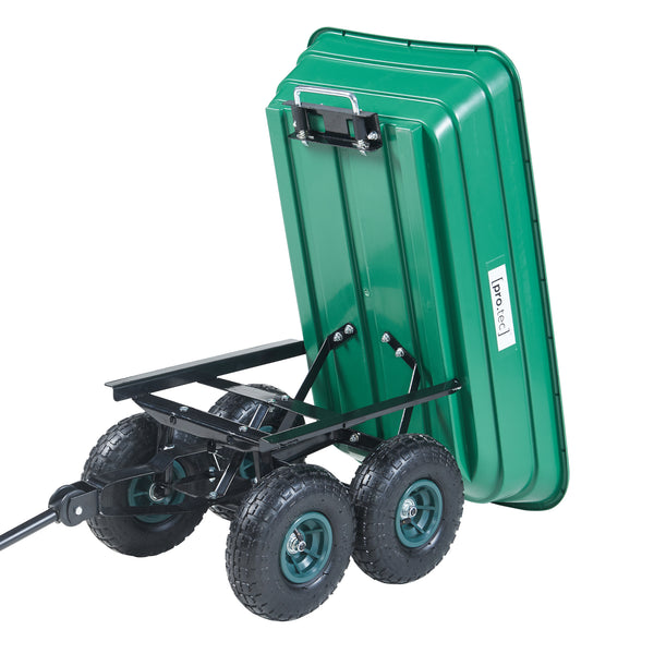 Bollerwagen Corfinio 111x51 cm max. 250kg Zelená/Černá [pro.tec]