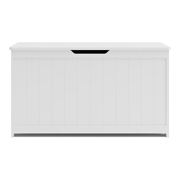 Box na hračky Podek 80x40x44,5 cm Bílá [en.casa]