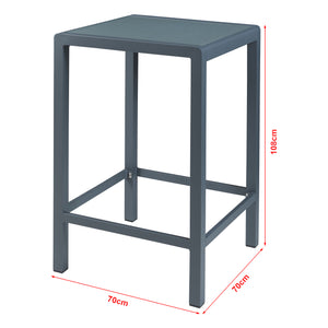 Barový set Avise 3dílný hliník [casa.pro]