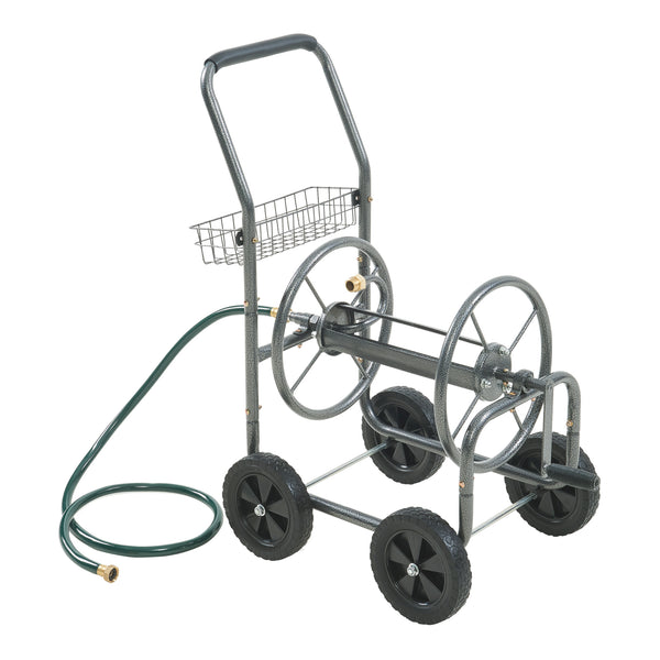 Hadicový vozík Gelibolu pro hadici 3/4 palce max. 65 m Šedý [pro.tec]