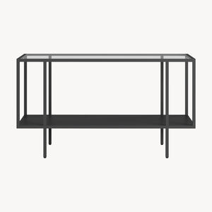Konferenční stolek Nynna 90x50x50 cm Černý [en.casa]