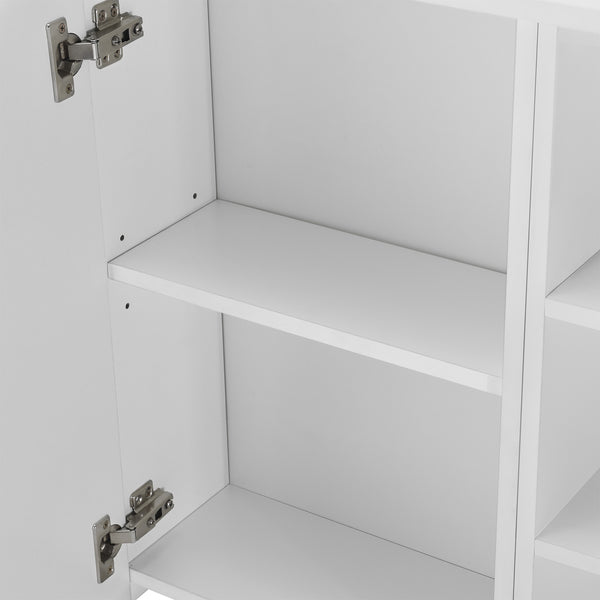[en.casa] Skříňka se zrcadlem HARSTAD ABNW-6205 bílá