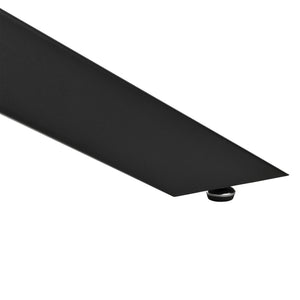 Stolová konstrukce Oberau 150x78x71 cm Černá [en.casa]