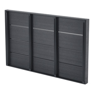 WPC základní deska Nürtingen pro solární sprchu 101x63x5,5cm [en.casa]