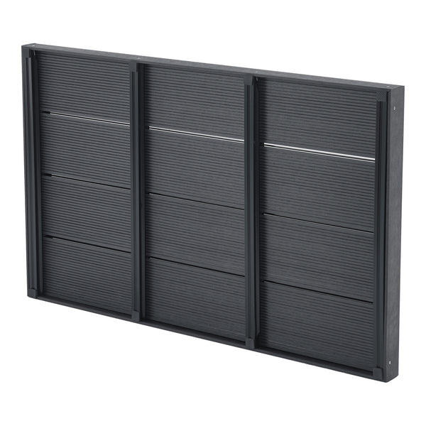 WPC základní deska Nürtingen pro solární sprchu 101x63x5,5cm [en.casa]