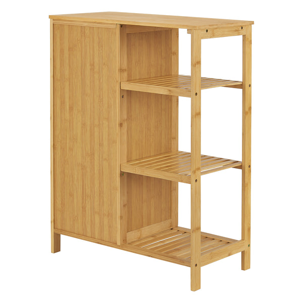 Koupelnová skříňka Vetlanda Bambus 87x66x33 cm [en.casa]