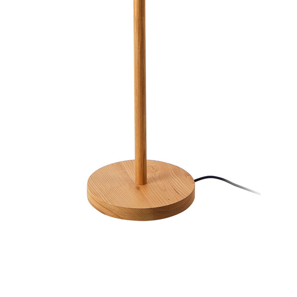 Stojací lampa Rochdale E27 žluto-hnědá [lux.pro]