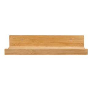 Sada nástěnných polic Gildeskål 3dílná sada 40x13x7cm bambus [en.casa]