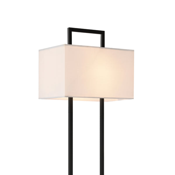 Stojací lampa Sigdal Černá / Bílá [lux.pro]