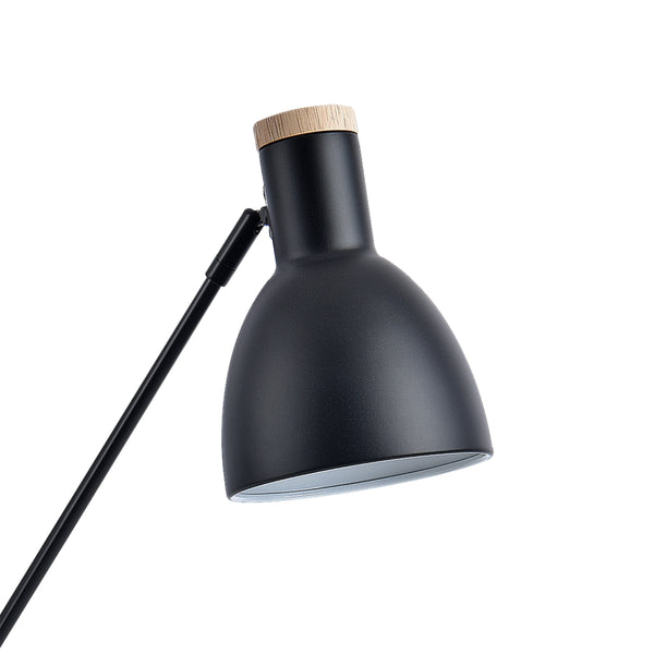 Stolní lampa Watford černá / barva dřeva [lux.pro]