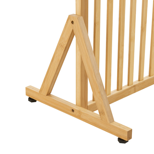 Paravan Fron 197x75,5x40 cm bambus [en.casa]