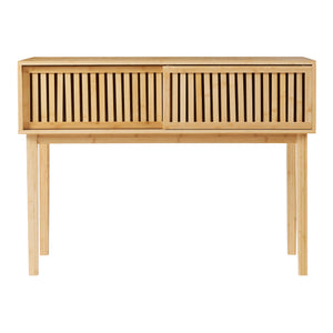 Konzolový stolek Ypäjä 110x39x81 cm Bambus [en.casa]