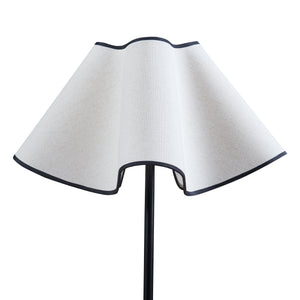 Stojací lampa Ashton 153cm Černá/Bílá [lux.pro]
