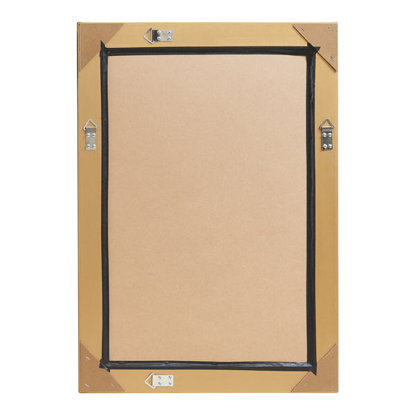 Nástěnné zrcadlo Punkalaidun v barokním stylu 80x60 cm zlaté barvy [en.casa]