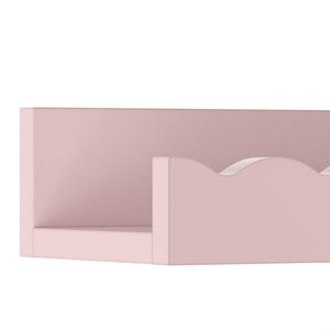 Dětský nástěnný regál 2dílná sada Vestnes 60x10x5 cm Cotton Candy [en.casa]
