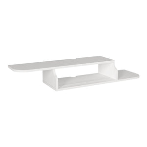 TV závěsný lowboard Kershaby 120x30x19 cm bílý [en.casa]