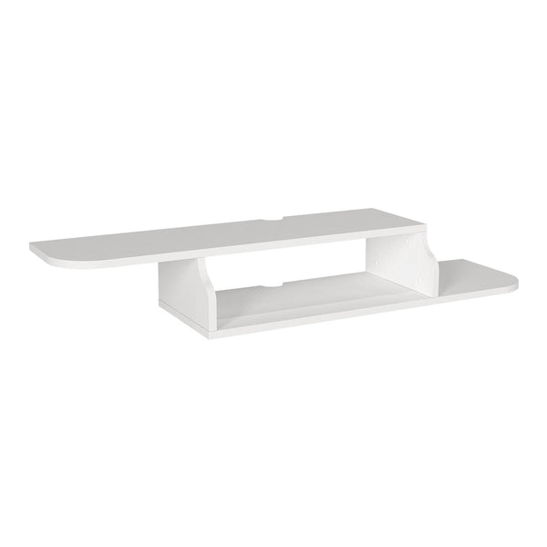 TV závěsný lowboard Kershaby 120x30x19 cm bílý [en.casa]