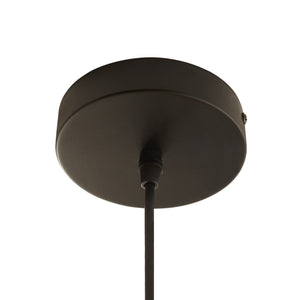 Závěsné svítidlo Oupilu s integrovanými LED kov 120x25x25 cm černá/bílá [lux.pro]