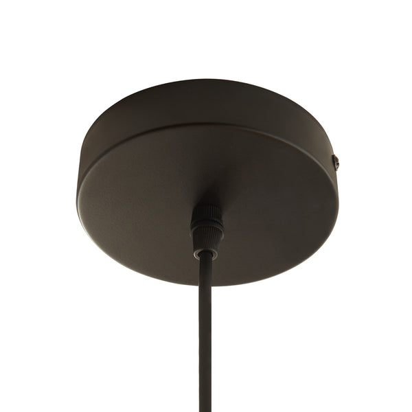 Závěsné svítidlo Oupilu s integrovanými LED kov 120x25x25 cm černá/bílá [lux.pro]