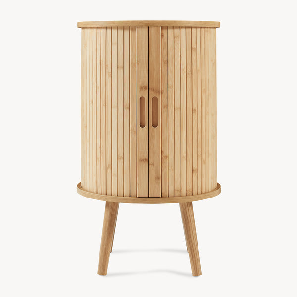 Noční stolek Nordkapp 65x40 cm bambus [en.casa]