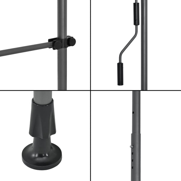 [pro.tec] Markýza AASA-481X šedá na kliku