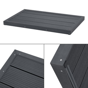 WPC základní deska Nürtingen pro solární sprchu 101x63x5,5cm [en.casa]