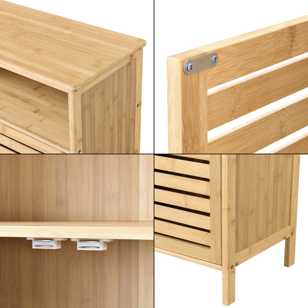 Bambus koupelnová skříňka Eslöv 81x65,5x31 cm [en.casa]