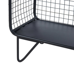 Stojací police Volda kov 90x50x19 cm [en.casa]