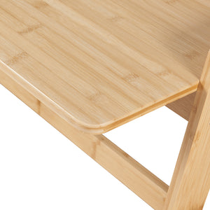 Psací stůl Härryda bambus 107x47x81 cm přírodní [en.casa]