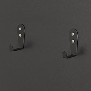 Garderobní panel Helsinge se zrcadlem 140x60x16 cm [en.casa]