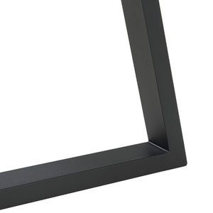 Stolní rám sada 2 ks Lyngby 72x55/70cm černý [en.casa]