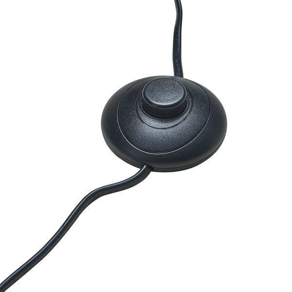 Stojací lampa Ashton 153cm Černá/Bílá [lux.pro]