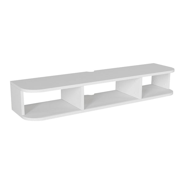 TV závěsný lowboard Oundsvas 120x30x19 cm bílý [en.casa]